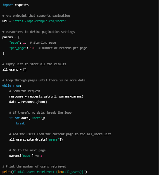 API