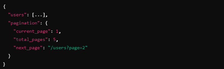 API pagination