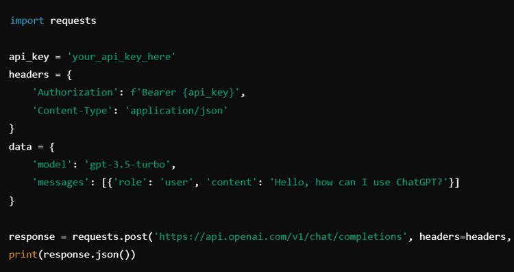API key