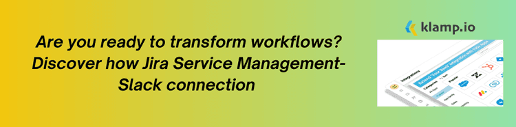 Jira Service Management-Slack connection