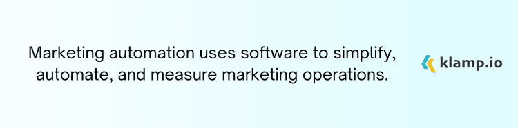 Marketing automation