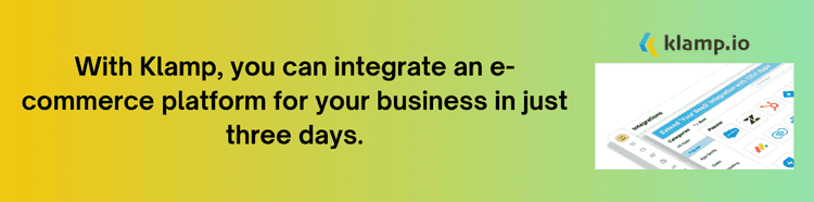 with klamp you can integrate